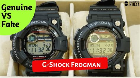 frogman g shock watches fake|g shock frogman original.